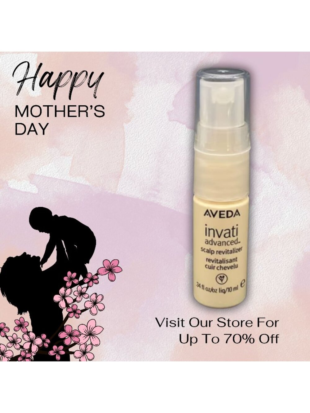 AVEDA Invati Advanced Scalp Revitalizer 0.34 oz